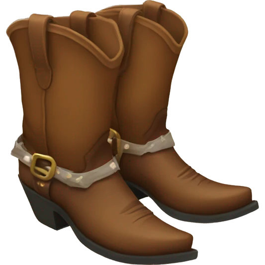 cowboy boots  emoji