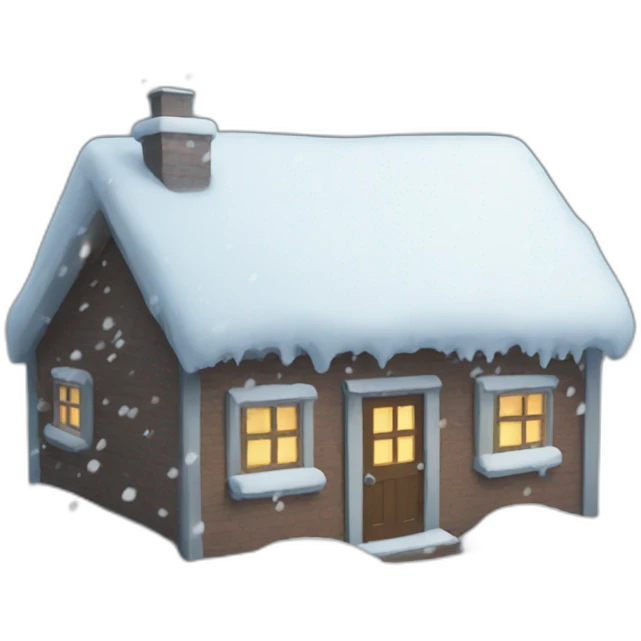 Snowfall emoji