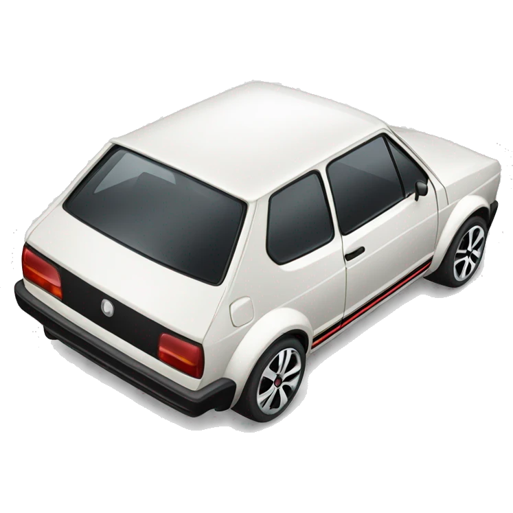 Car golf gti emoji