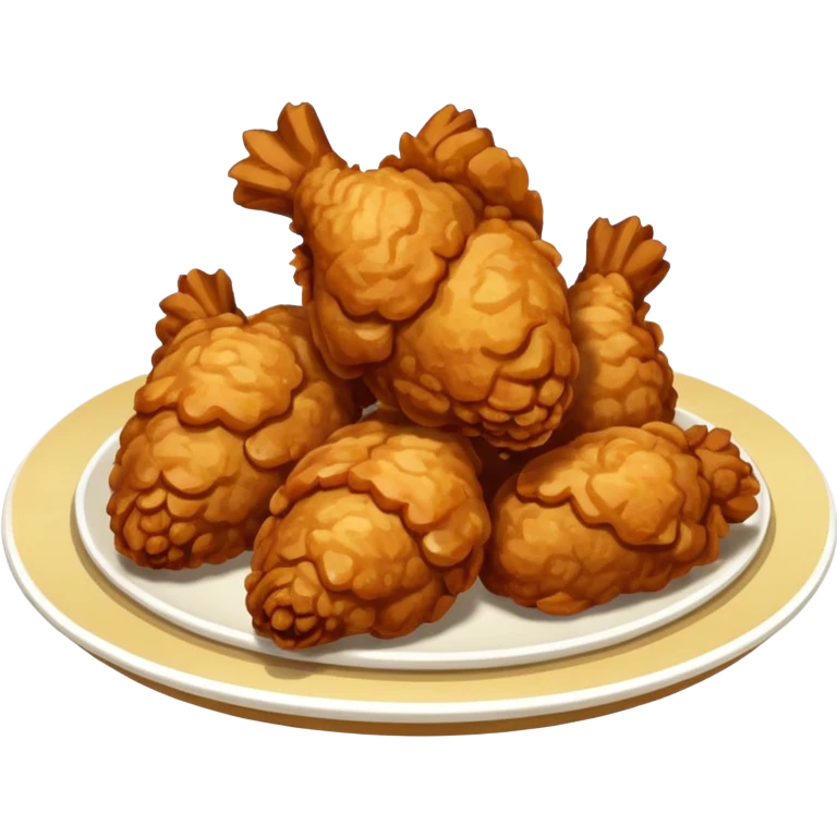 Japanese fried chicken karaage emoji