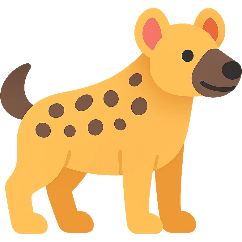 Hyena emoji