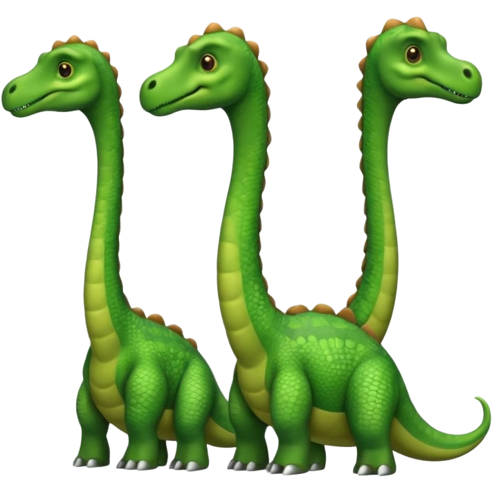 two-headed sauropod emoji