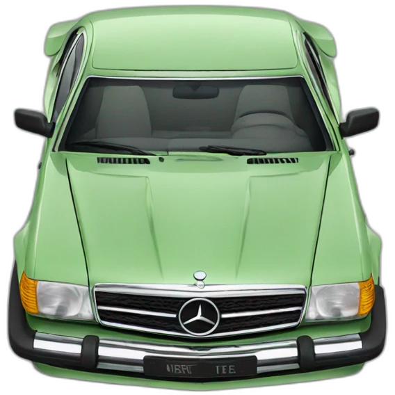 mercedes verte emoji