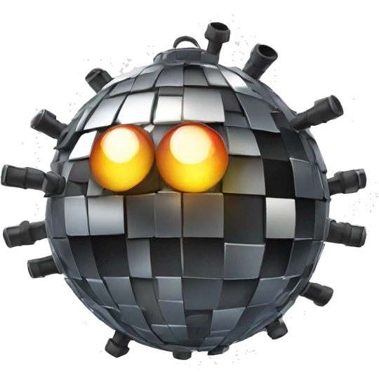 discoball bomb emoji