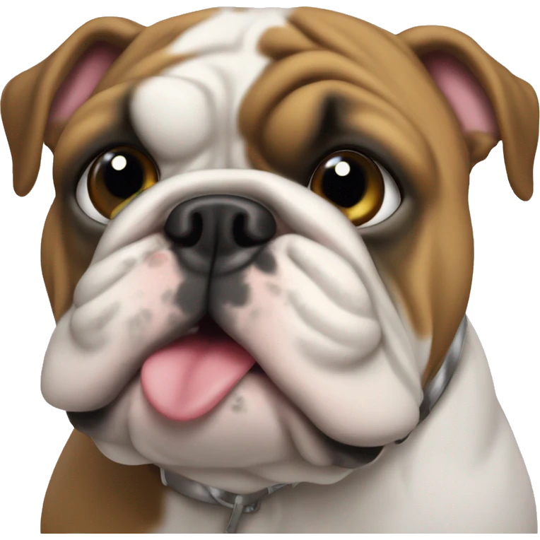 Franc bulldog whit me emoji