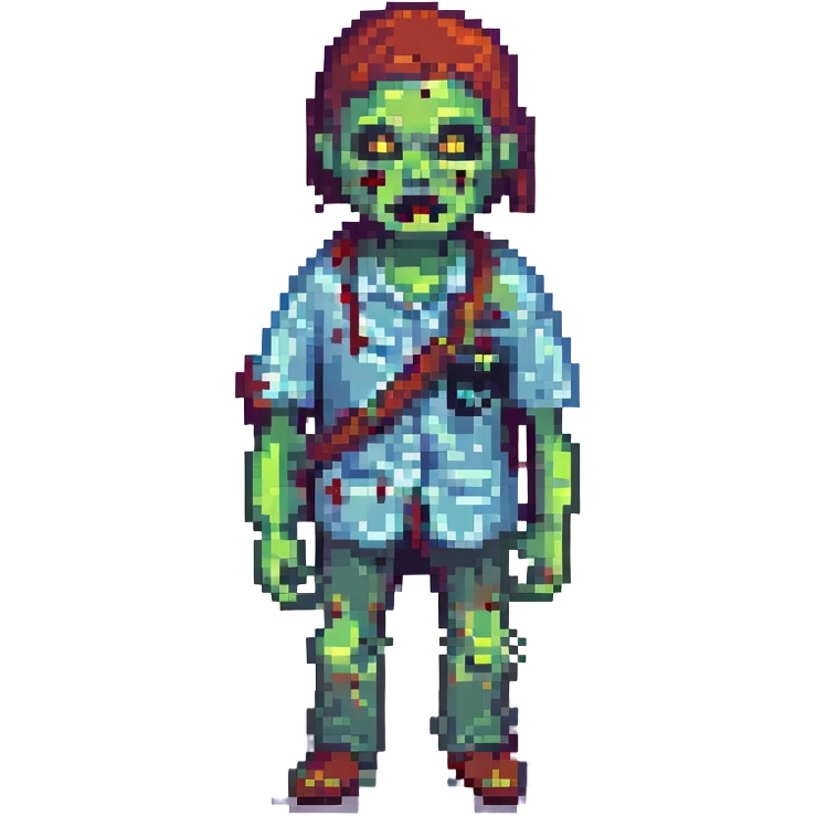  a zombie emoji