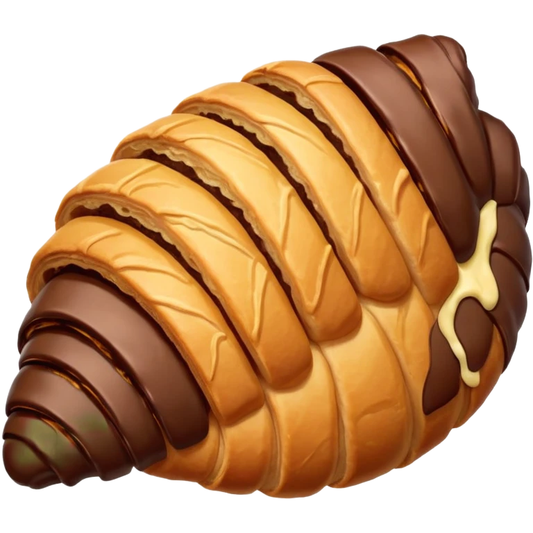 Chocolate croissant  emoji