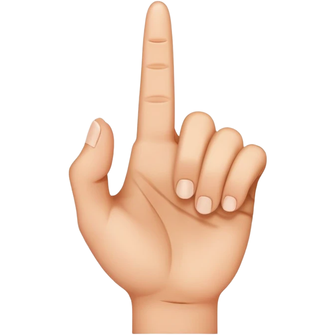 middle finger emoji
