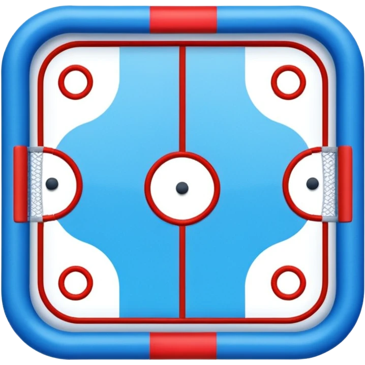 ice hockey field (#00A3E0) and red (#F9423A) emoji