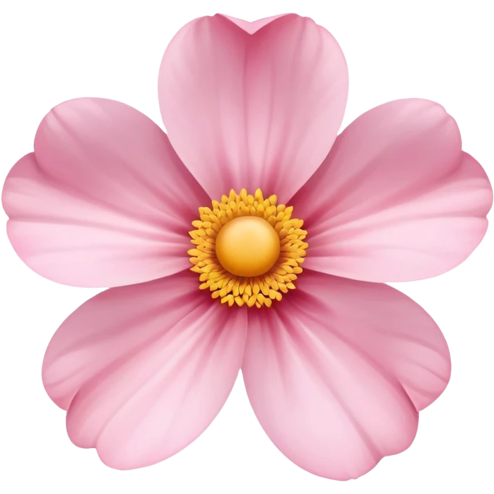 Baby pink flower emoji