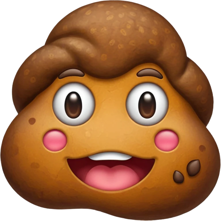 Poop emoji with SuperMicro logo emoji