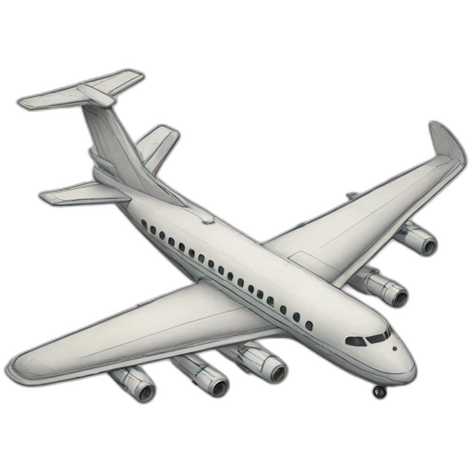 airplane blueprints emoji