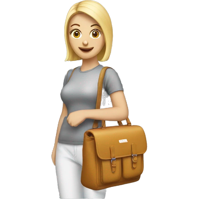 Woman with Speedy Tasche emoji