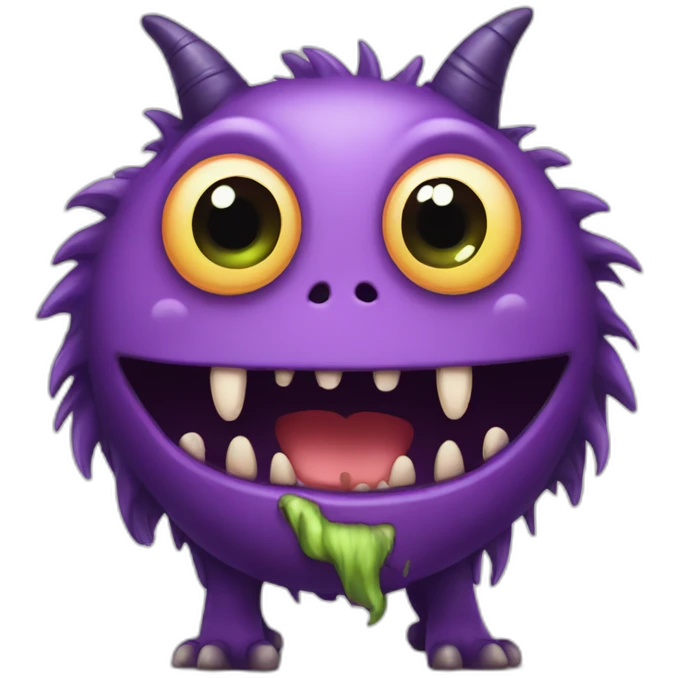 cute monster emoji