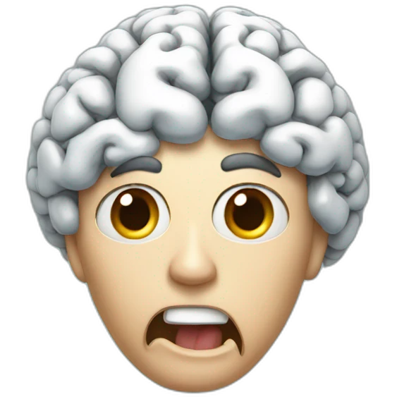 brain freeze emoji