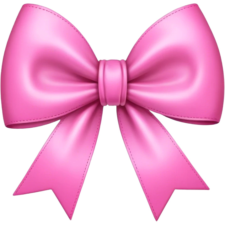 pink bow emoji