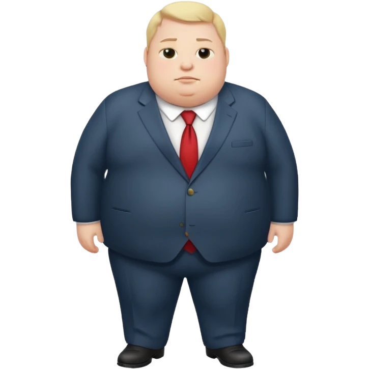 fat man emoji
