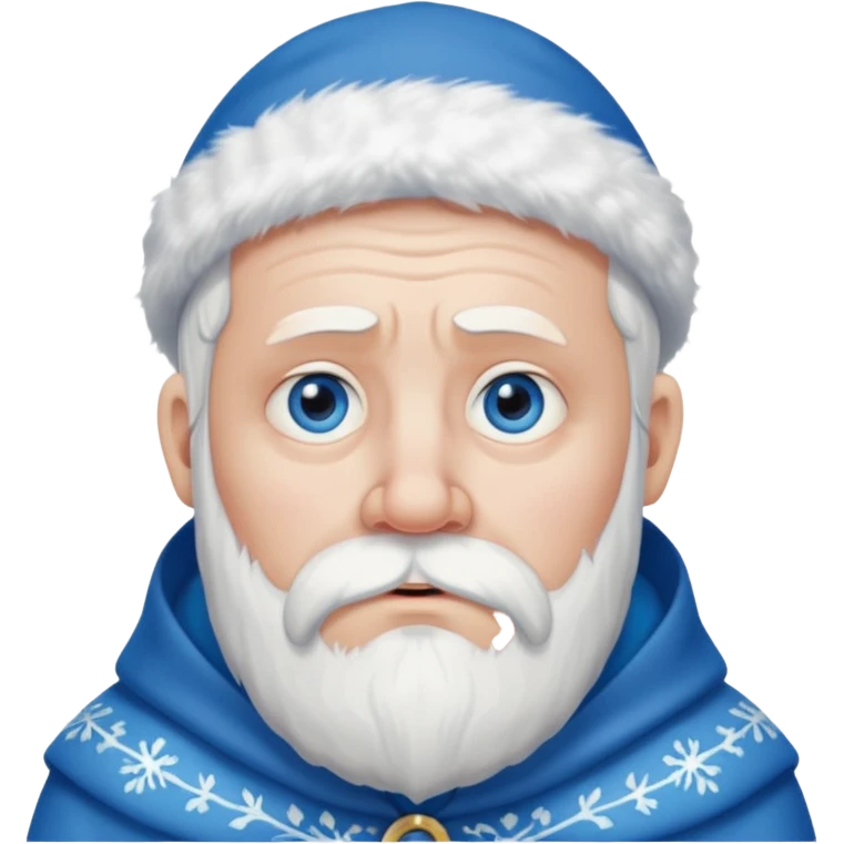 Father Frost SAD emoji