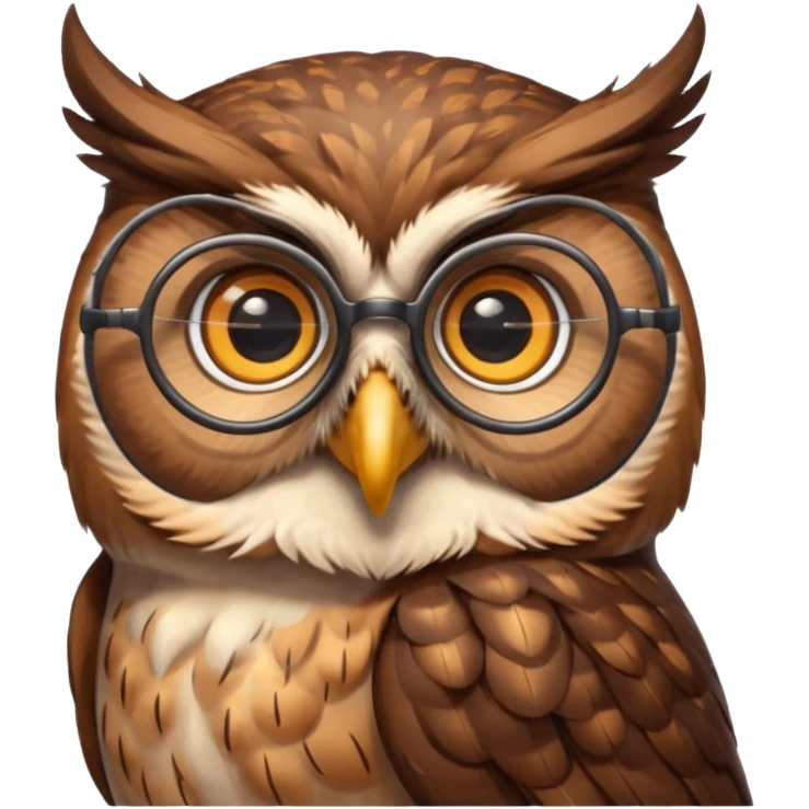 buho erudito  emoji