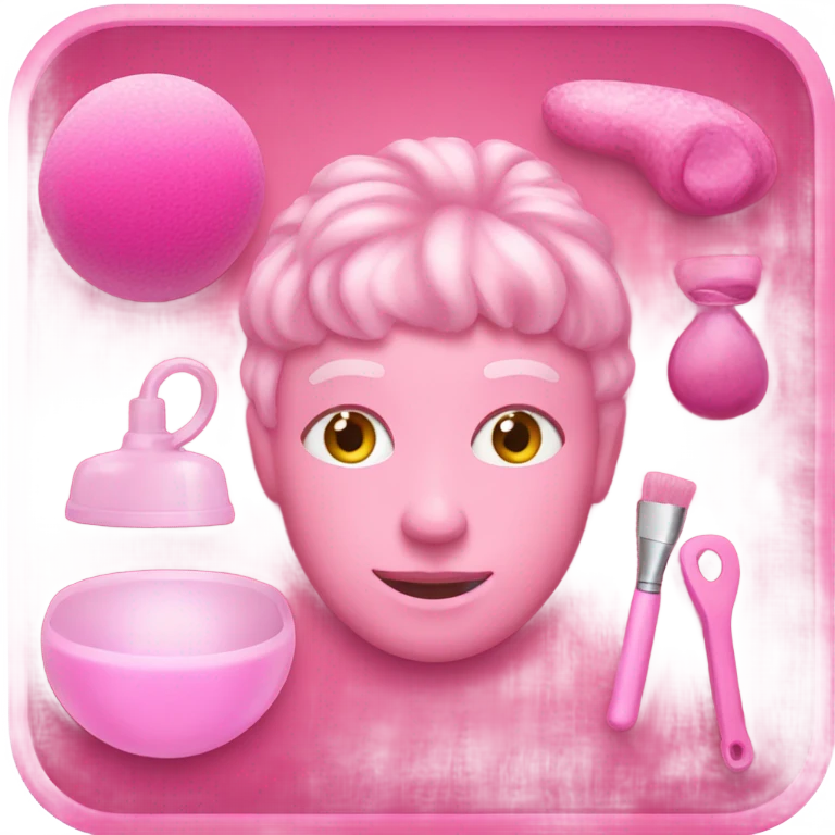 Pink emoji