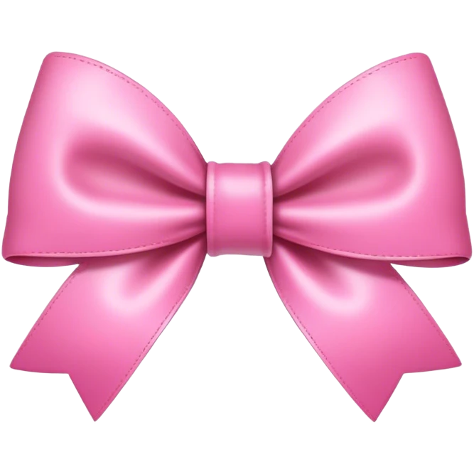 Coquette bow emoji