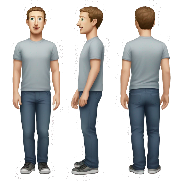 mark zuckerberg reptiloid full body emoji