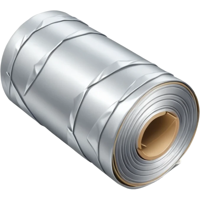 silver foil roll  emoji