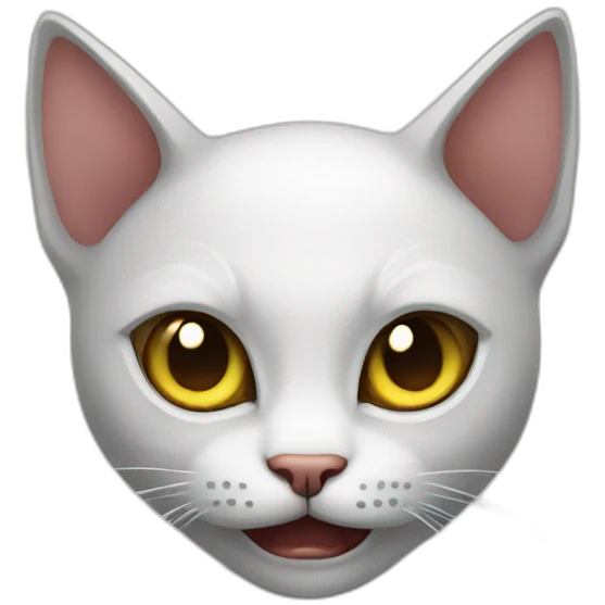 evil kitten emoji