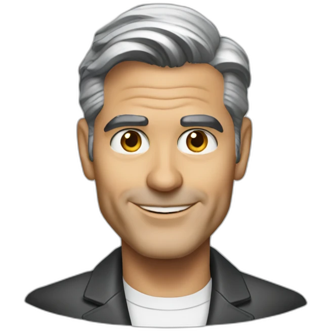 George clooney innovation consultant emoji