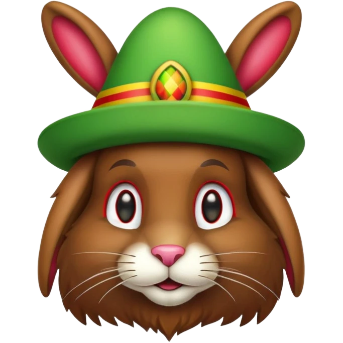 rasta easter bunny emoji