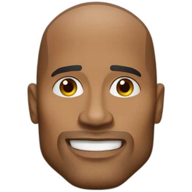 Dwayne-Johnson emoji