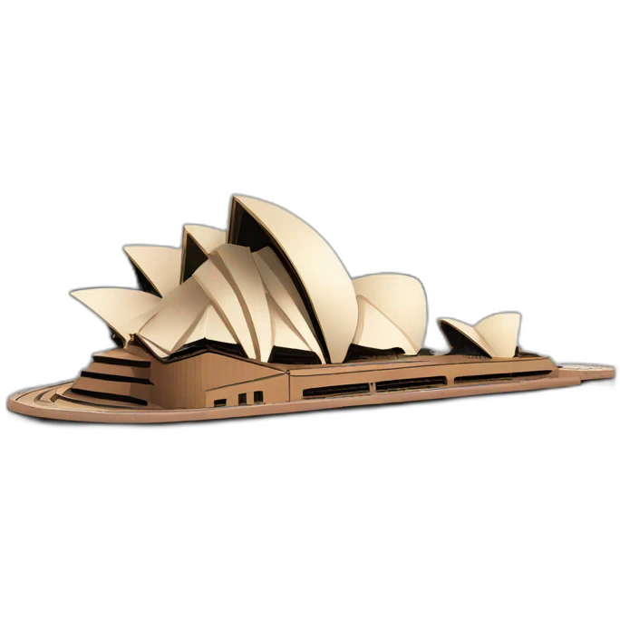 Sydney opera house emoji