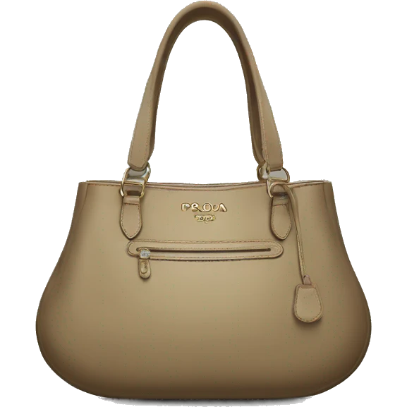Prada shoulder bag emoji