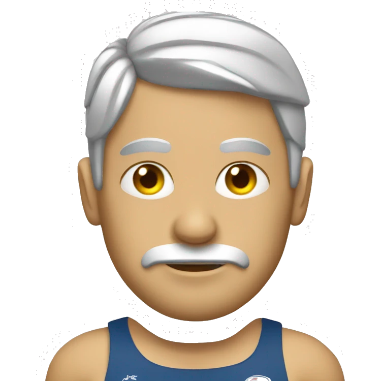 Rowing machine man emoji