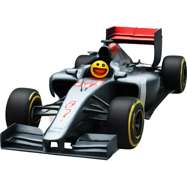 f1 car with boost emoji