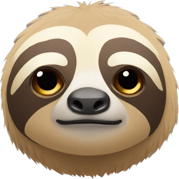Sloth Sad emoji