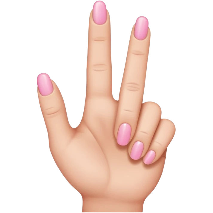 Pinky promise emoji