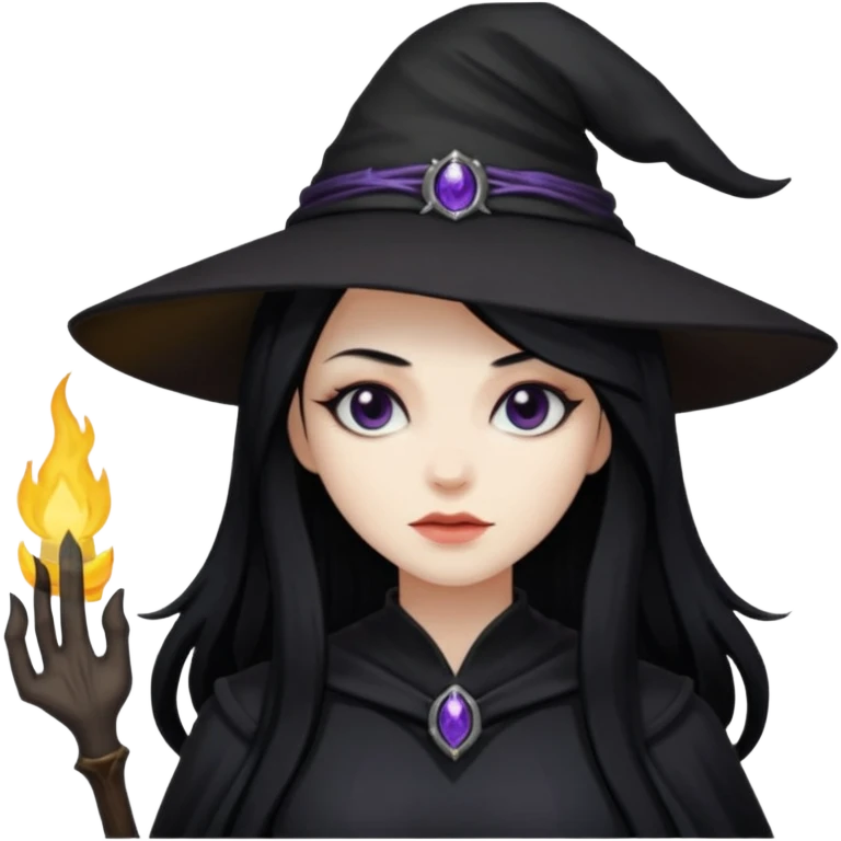 Shadow witch emoji