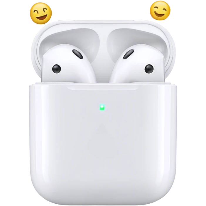 happy emoji airpods emoji