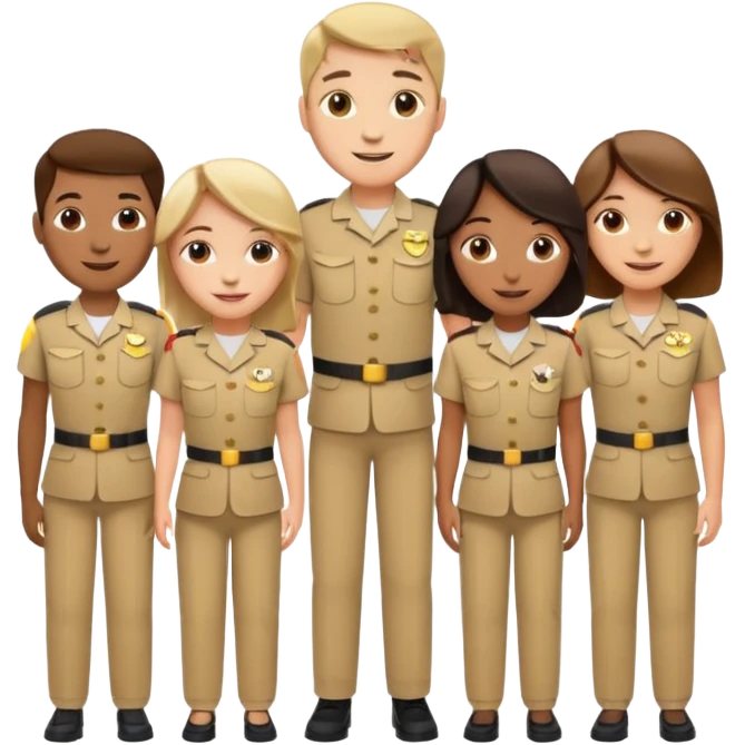 équipe de staff emoji