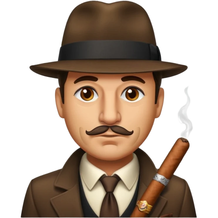mafia boss cigar emoji