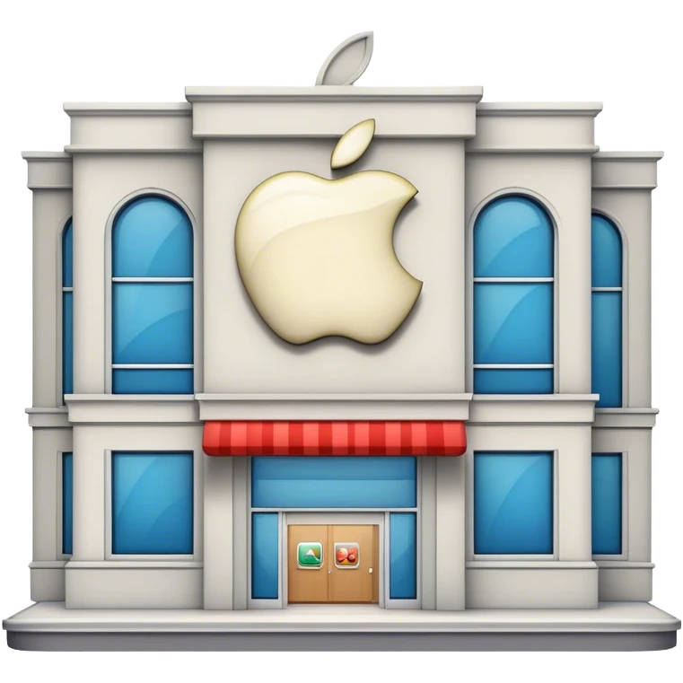 apple store building emoji