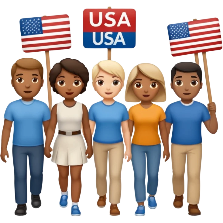 Civil Rights Movement (USA) emoji