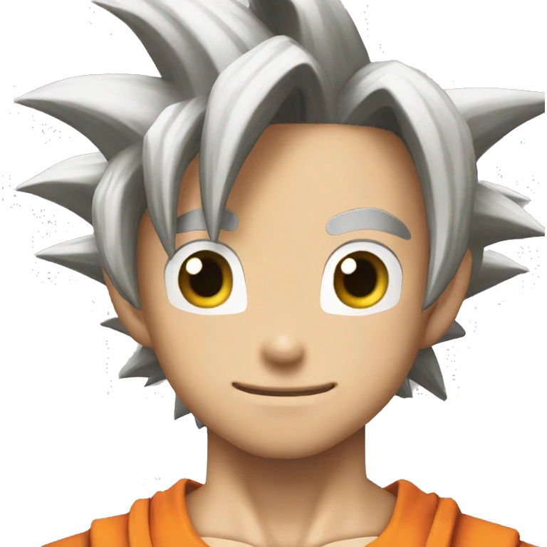 Goku looking backwards thumbing up emoji