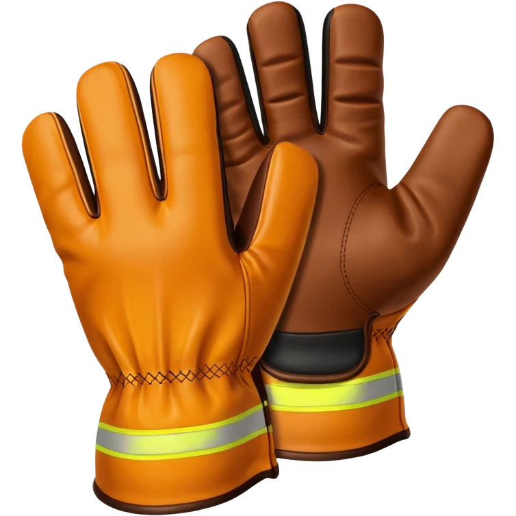 construction gloves 5 fingers emoji