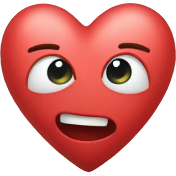 Heart with Toosh spelled inside  emoji
