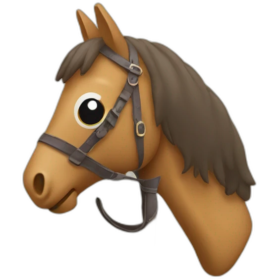 Hobby horse  emoji