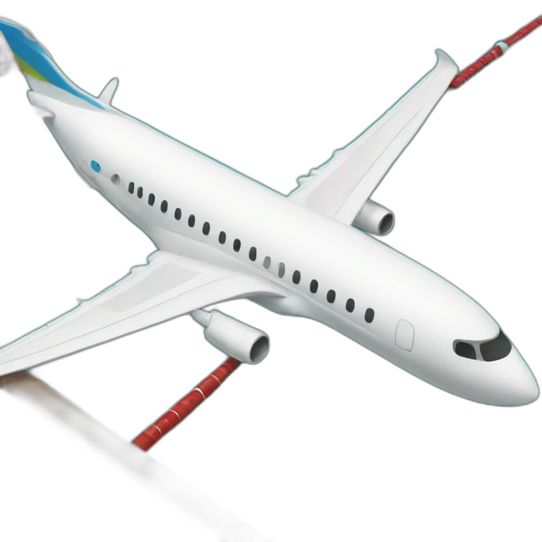 plane in pool emoji