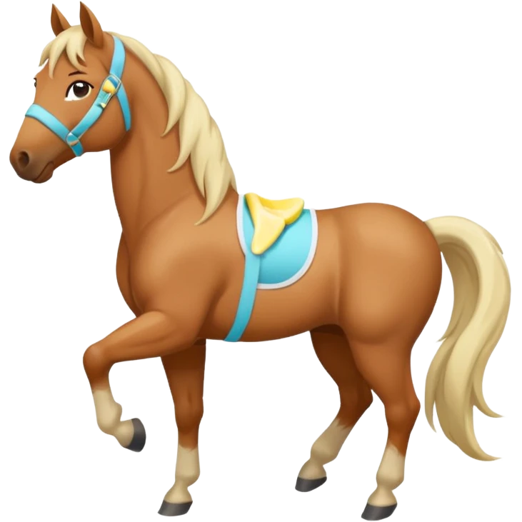 🐴 horse with bikini 👙  emoji