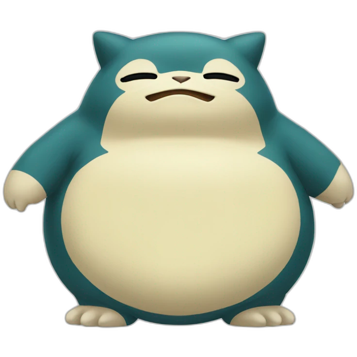 Combination eeve snorlax emoji